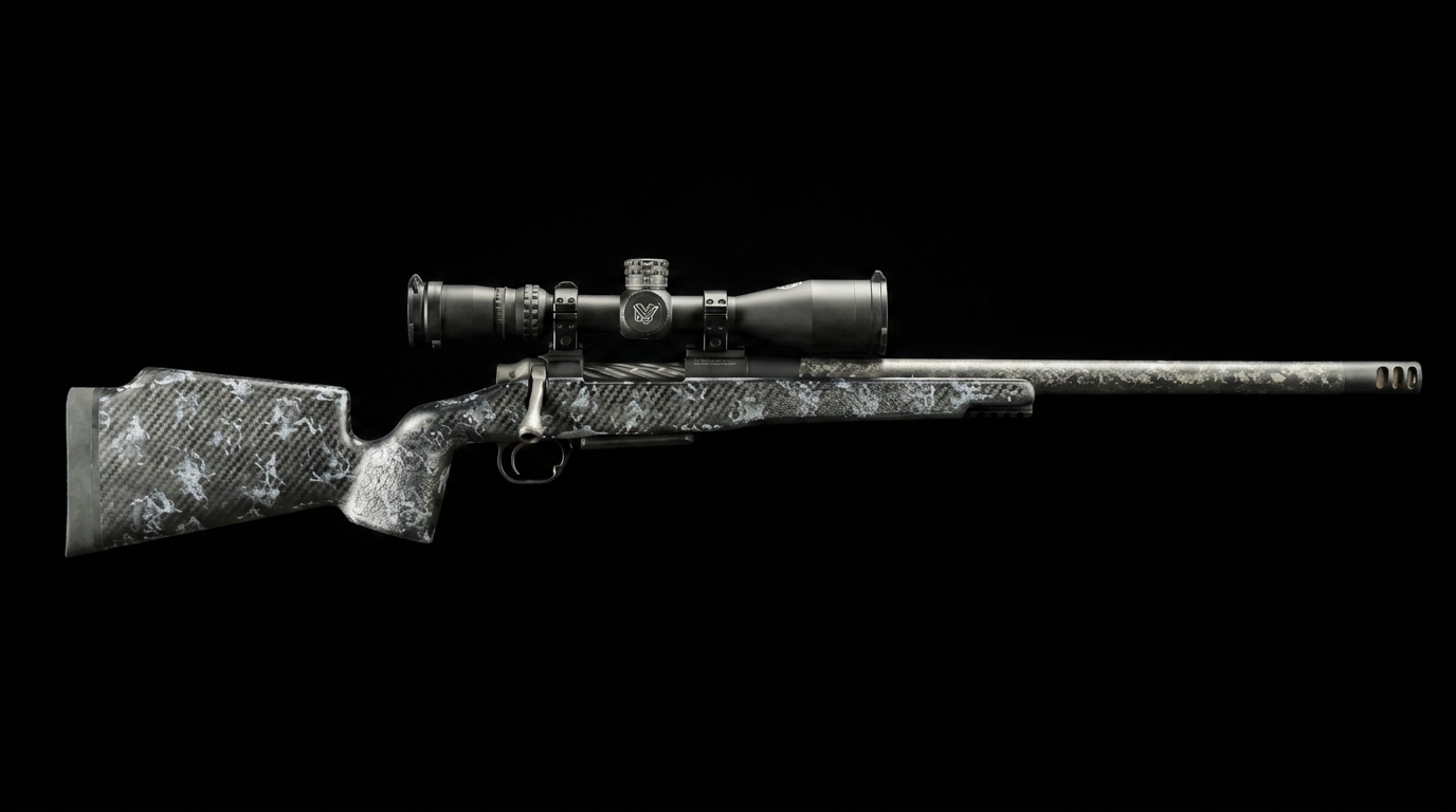 Black Stallion custom rifle by Workhorse Rifles